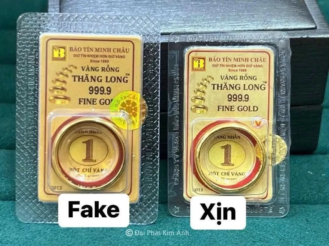 Vàng thật-giả lẫn lộn trên ‘chợ mạng’, người dân cẩn trọng