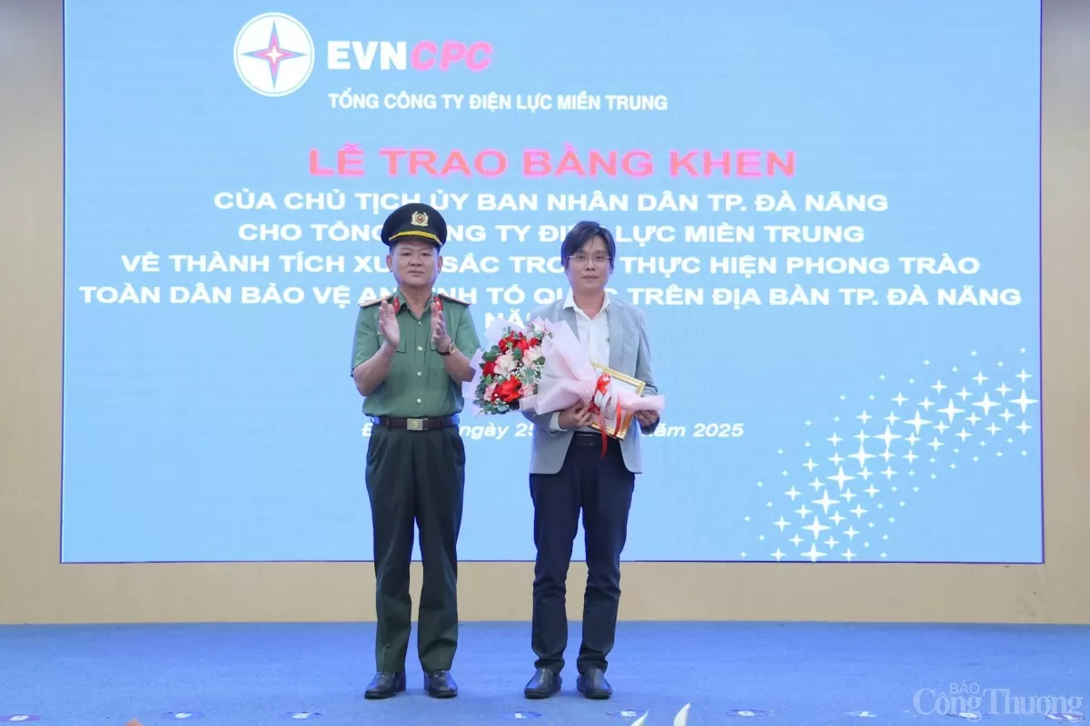 EVNCPC nhận bằng khen về thành tích xuất sắc trong phong trào