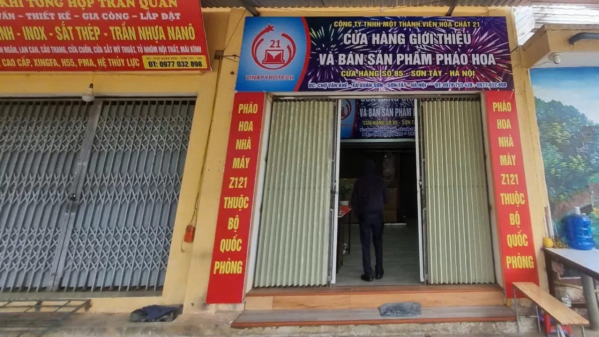 Truy vết pháo hoa dởm, phát hiện cửa hàng Z121 làm ăn gian dối