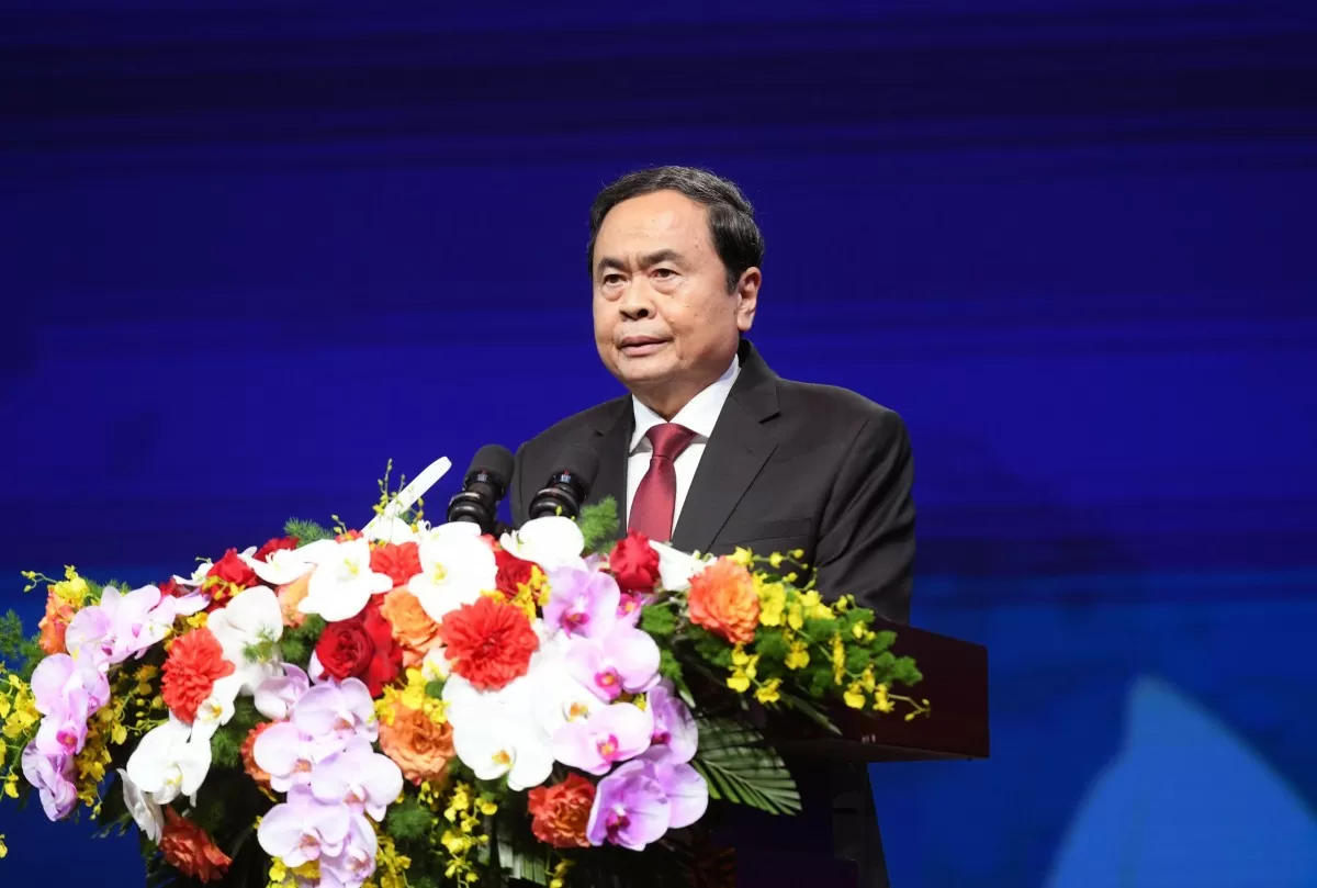 Chủ tịch Quốc hội Trần Thanh Mẫn phát biểu tại Lễ kỷ niệm 70 năm Ngày Thầy thuốc Việt Nam 27/2.