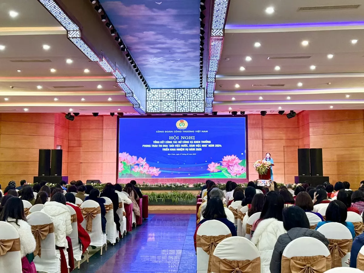 Hội nghị tổng kết, biểu dương khen thưởng phong trào thi đua 2 giỏi; Kỷ niệm 115 năm ngày Quốc tế Phụ nữ 8/3 nhằm đánh giá kết quả hoạt động phong trào thi đua “Giỏi việc nước - Đảm việc nhà” năm 2024