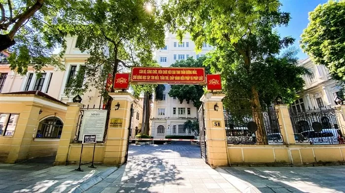 Trụ sở Bộ Văn hoá, Thể thao và Du lịch. Anh minh họa