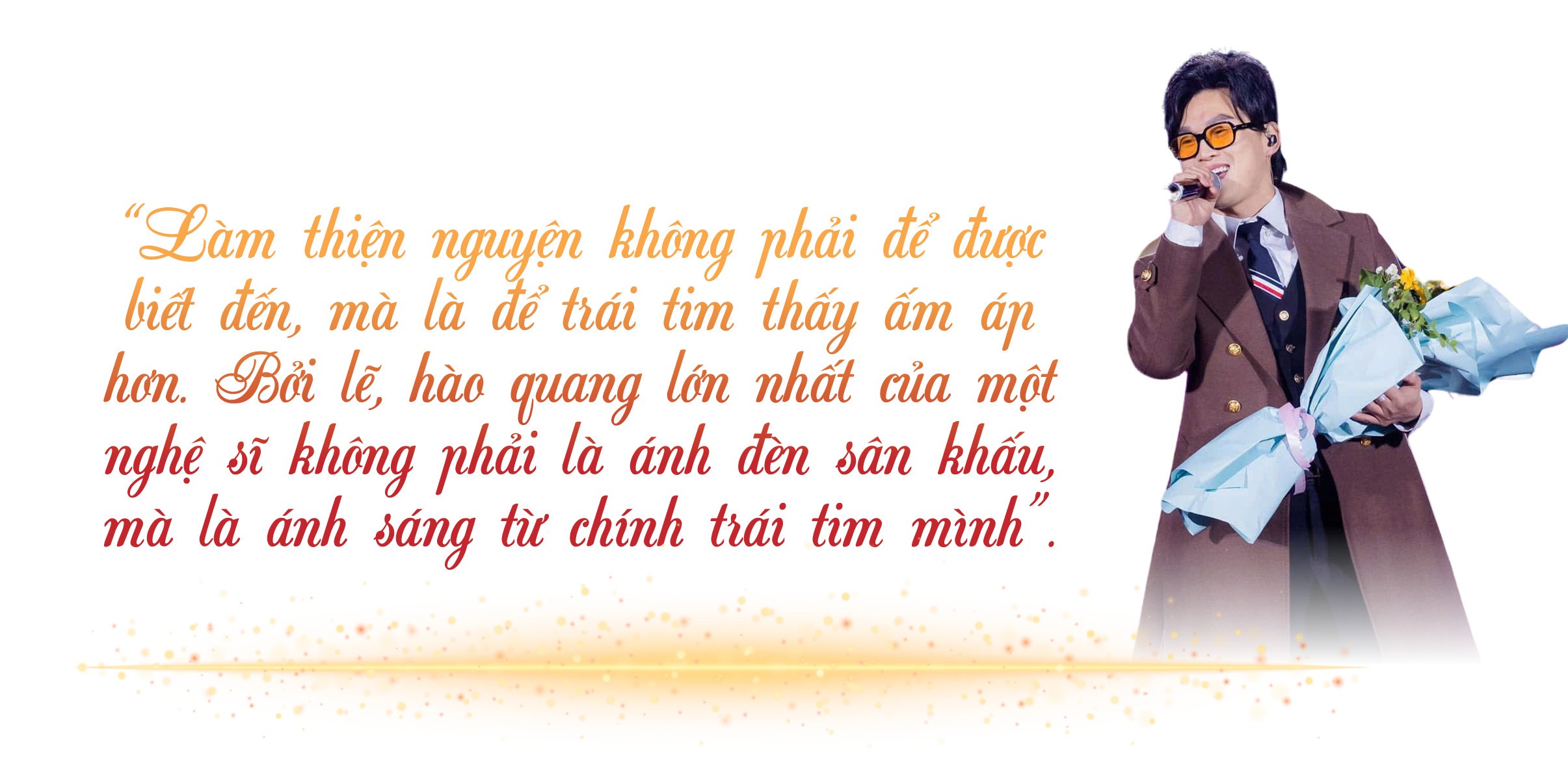 Ca sĩ Du Thiên trao yêu thương đến bệnh nhân ung thư