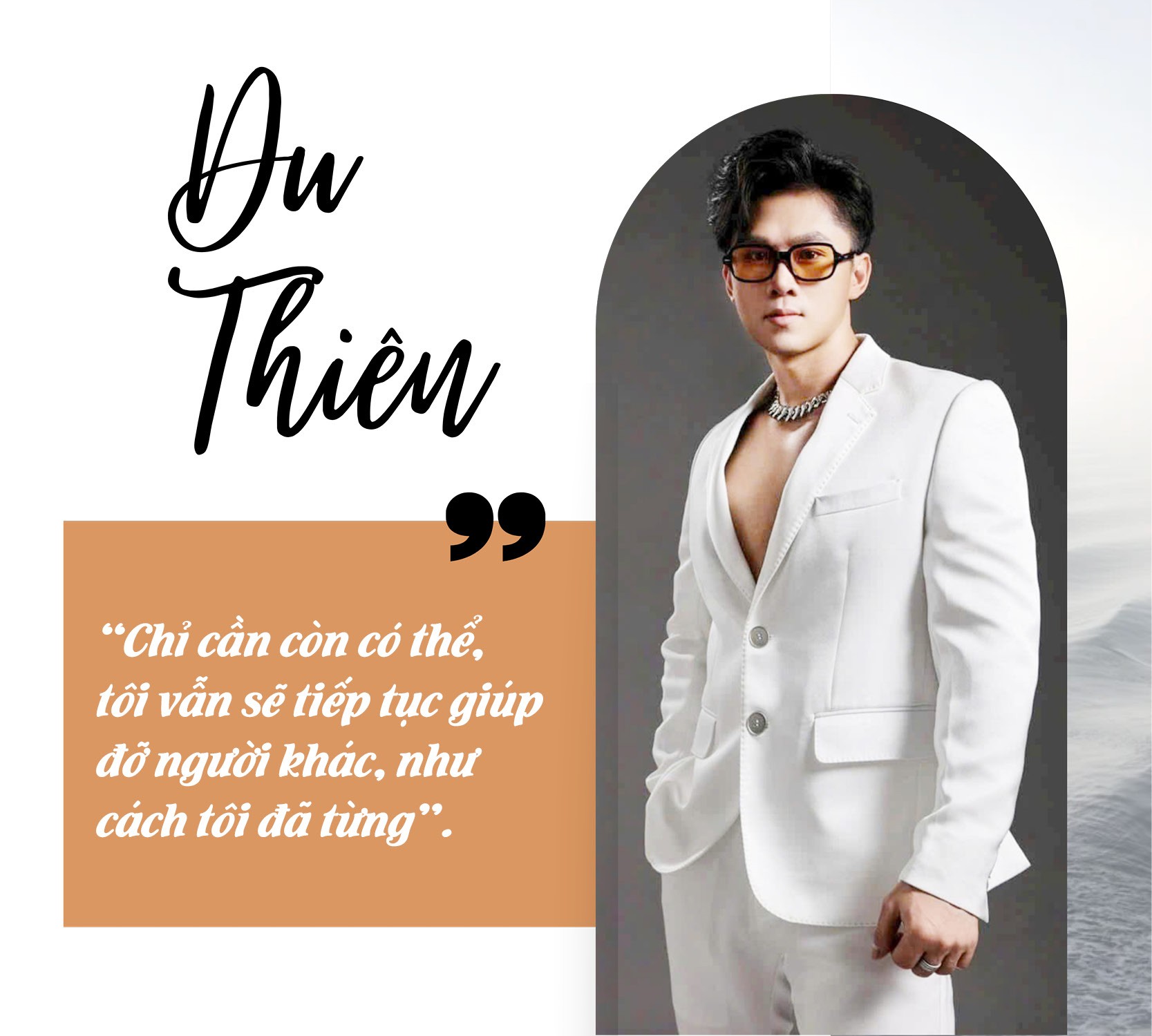 Ca sĩ Du Thiên trao yêu thương đến bệnh nhân ung thư