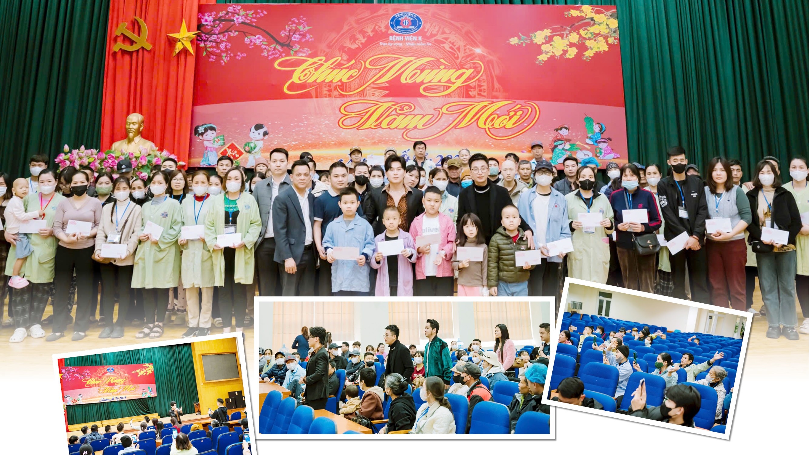 Ca sĩ Du Thiên trao yêu thương đến bệnh nhân ung thư