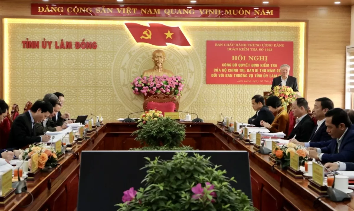 Hai Phó Thủ tướng làm việc với Tỉnh uỷ Lâm Đồng