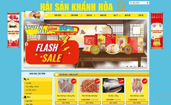 hai san khanh hoa boi uoc chiem dung tien hang cua khach