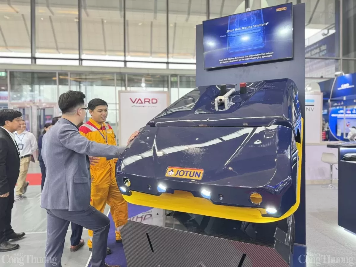 Chùm ảnh: Công nghệ đóng tàu hiện đại tại Vietship 2025