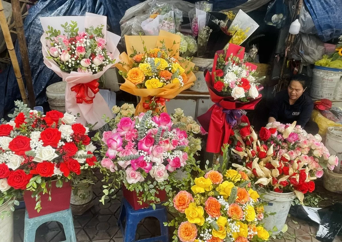 Hoa nội địa cũng được ưa chuộng không kém hoa ngoại nhập. Ảnh: Nguyễn Thanh