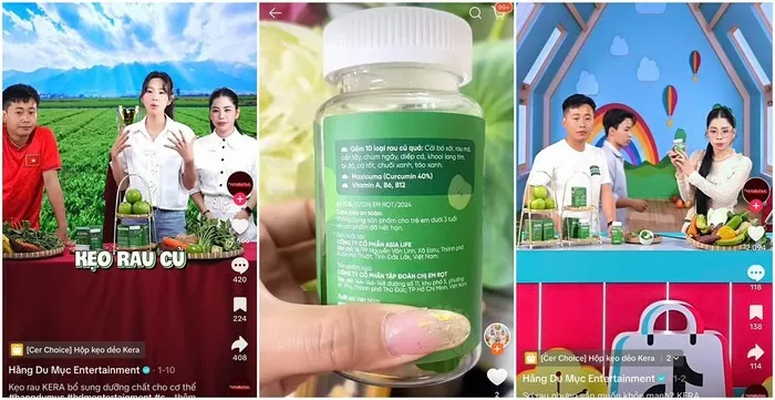 KERA Vietnam lên tiếng về hàm lượng chất xơ trong kẹo rao