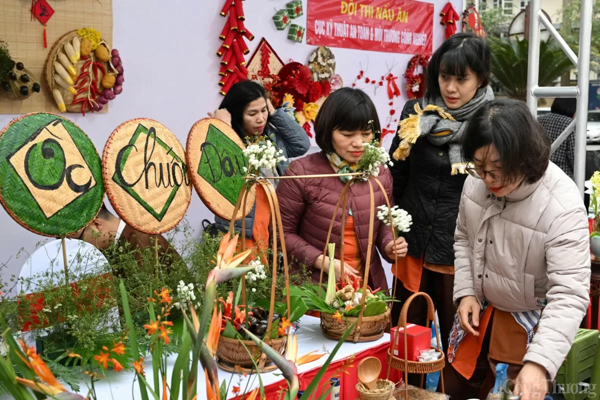 Chùm ảnh: Sôi nổi Hội thi nấu ăn Công đoàn Bộ Công Thương Chùm ảnh: Sôi nổi Hội thi nấu ăn Công đoàn Bộ Công Thương
