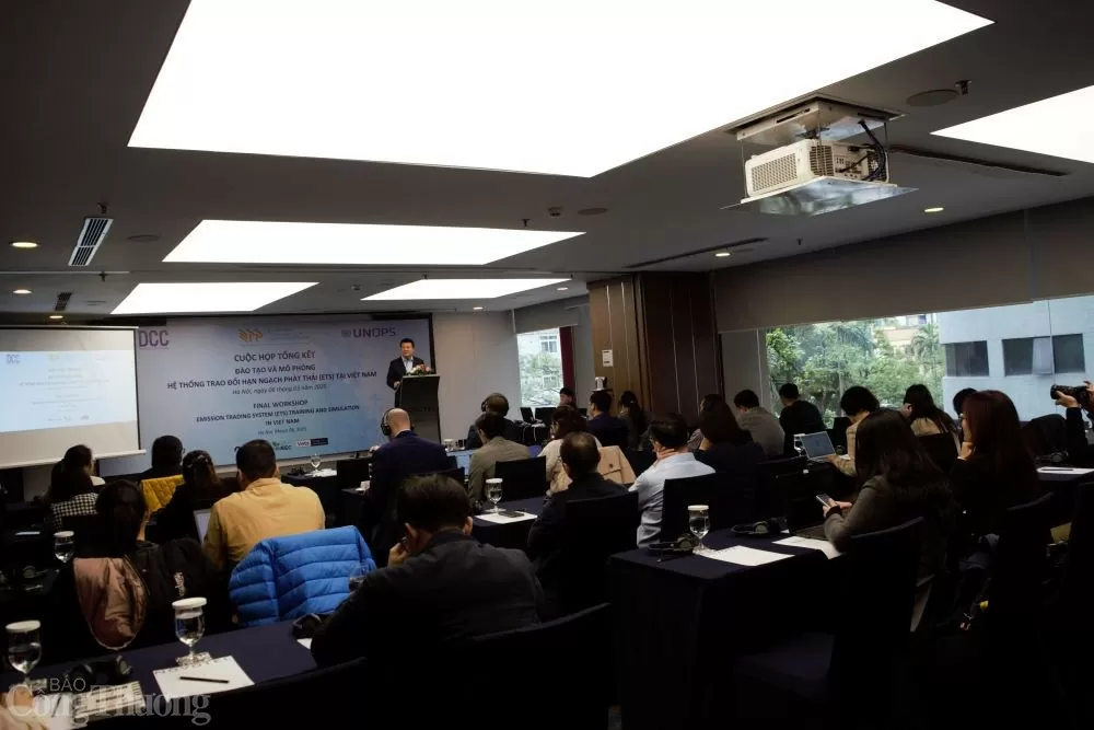 Sẵn sàng cho thí điểm sàn giao dịch carbon vào tháng 6/2025