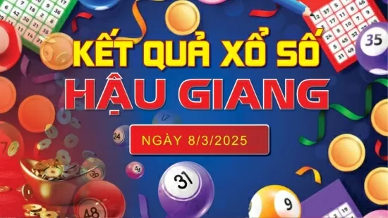 XSHG 8/3, kết quả xổ số Hậu Giang hôm nay 8/3/2025, KQXSHG 8/3