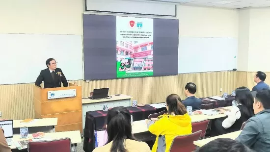 Lần đầu tiên đào tạo trợ lý an ninh phi truyền thống