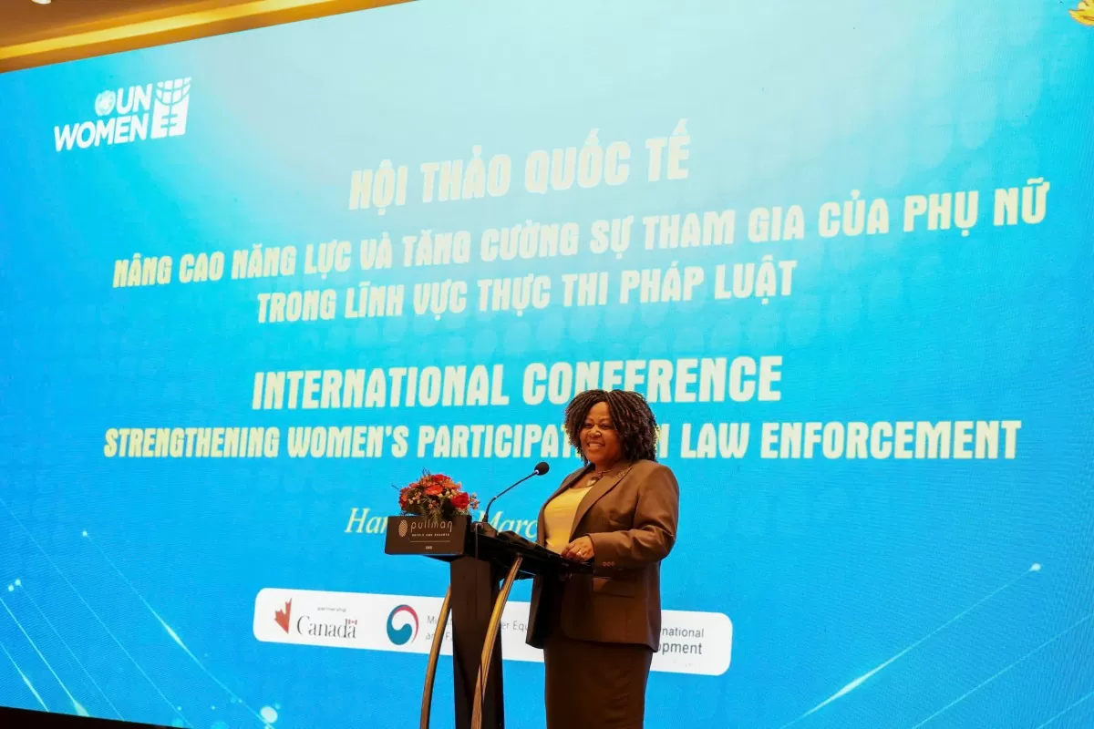 Bộ Công an phối hợp UN Women tổ chức hội thảo về phụ nữ đúng dịp 8/3