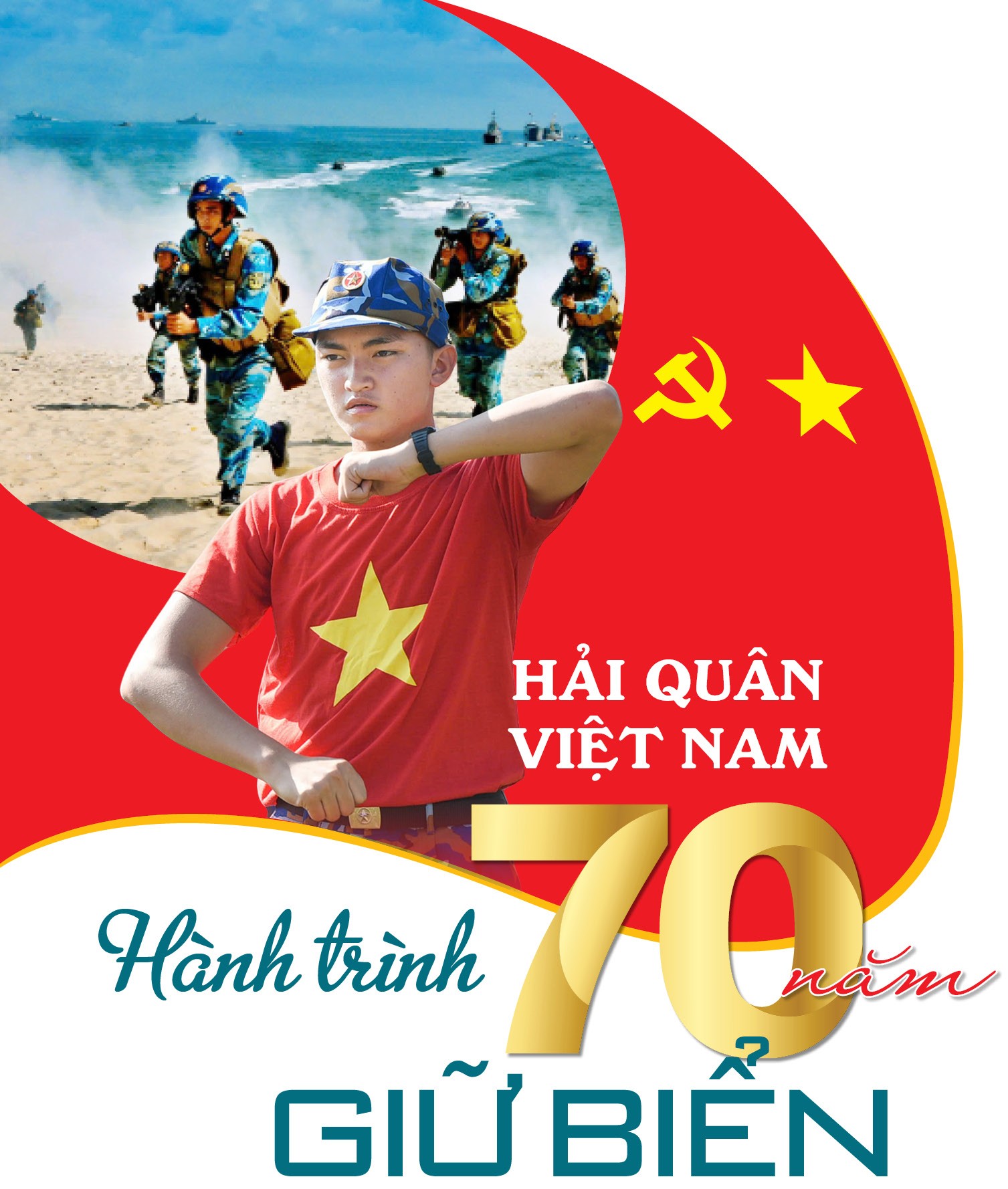 Hải quân Việt Nam hành trình 70 năm giữ biển