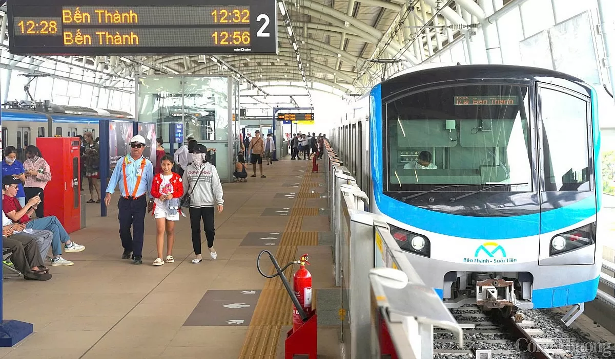 Khánh thành tuyến metro số 1: Kỷ nguyên mới cho ngành đường sắt đô thị TP. Hồ Chí Minh