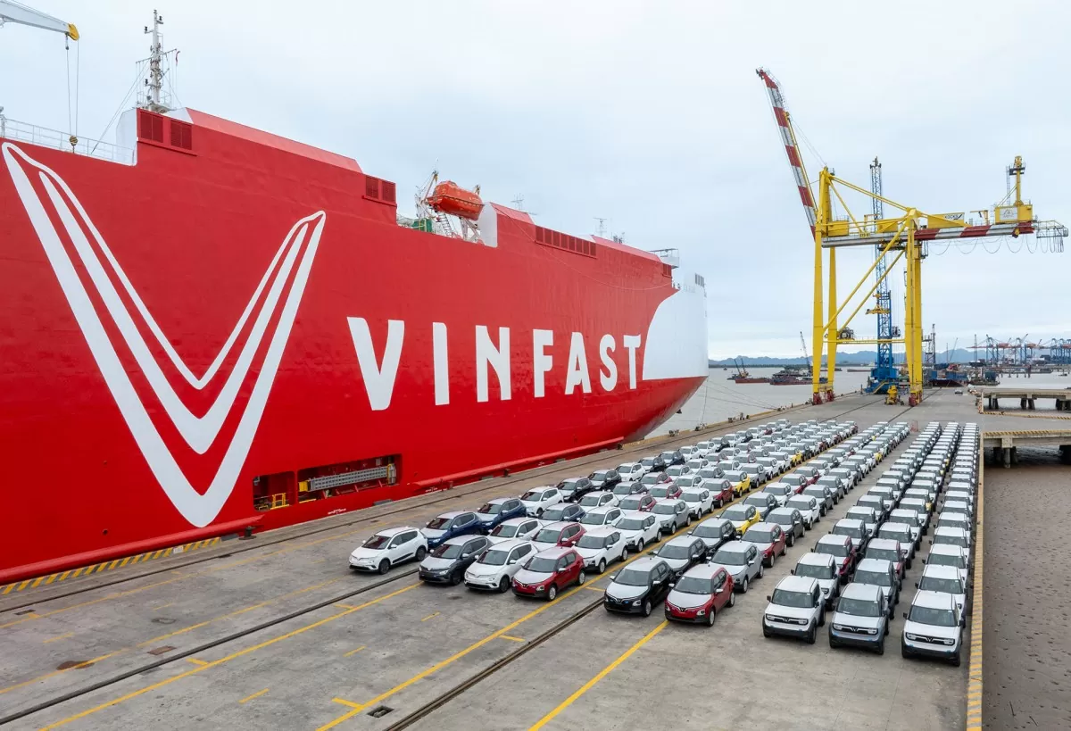Hãng xe Việt Nam xuất khẩu 2.500 ô tô điện tới Indonesia