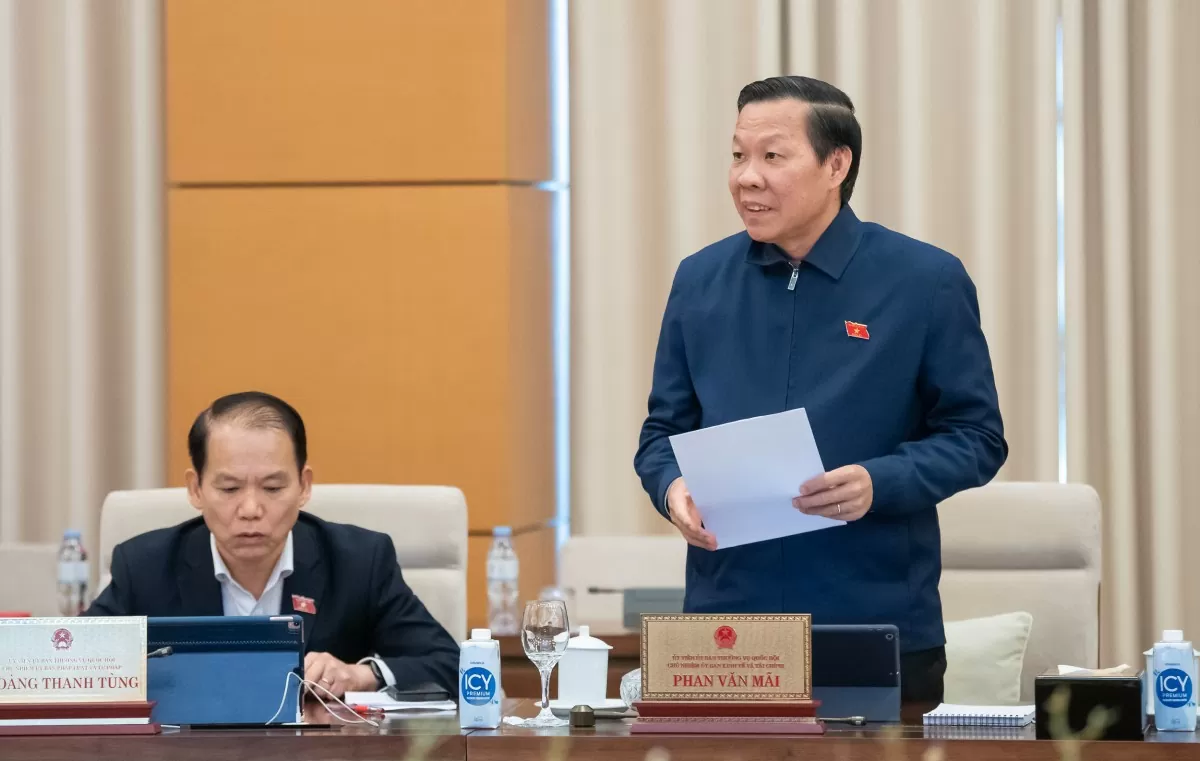 Chủ nhiệm Ủy ban Kinh tế và Tài chính Phan Văn Mãi