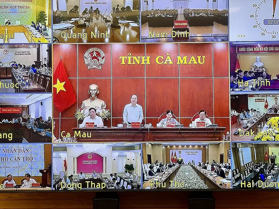 Bí thư Tỉnh ủy Cà Mau Nguyễn Hồ Hải: Tỉnh cam kết sẽ hoàn thành cơ bản chương trình vào ngày 30/6/2025 - Ảnh: VGP/Nhật Bắc