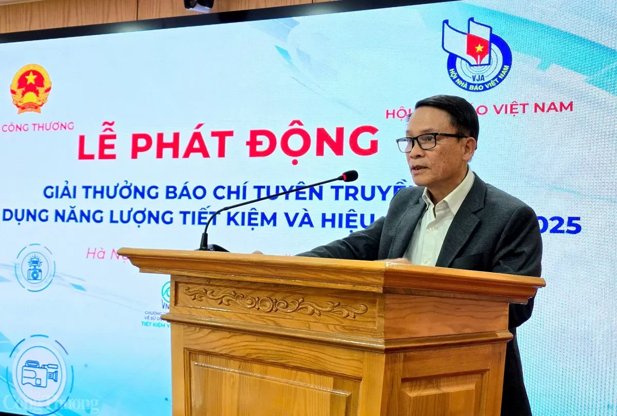 Phát động giải báo chí tuyên truyền sử dụng năng lượng tiết
