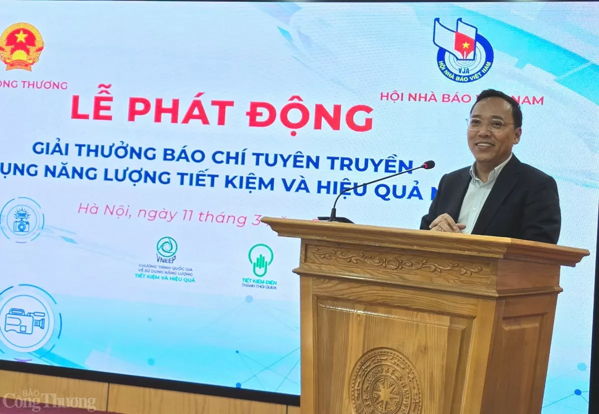 Phát động giải báo chí tuyên truyền sử dụng năng lượng tiết