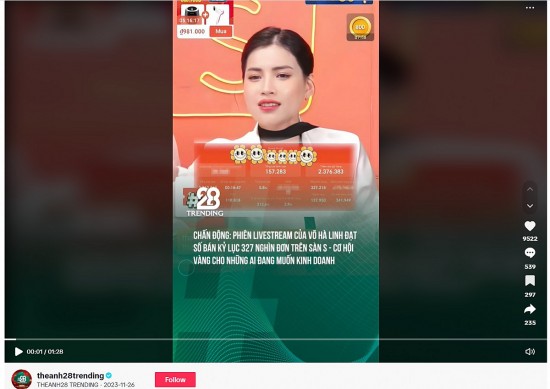 tiktoker bi khoi to he lo tien thue cua vo ha linh