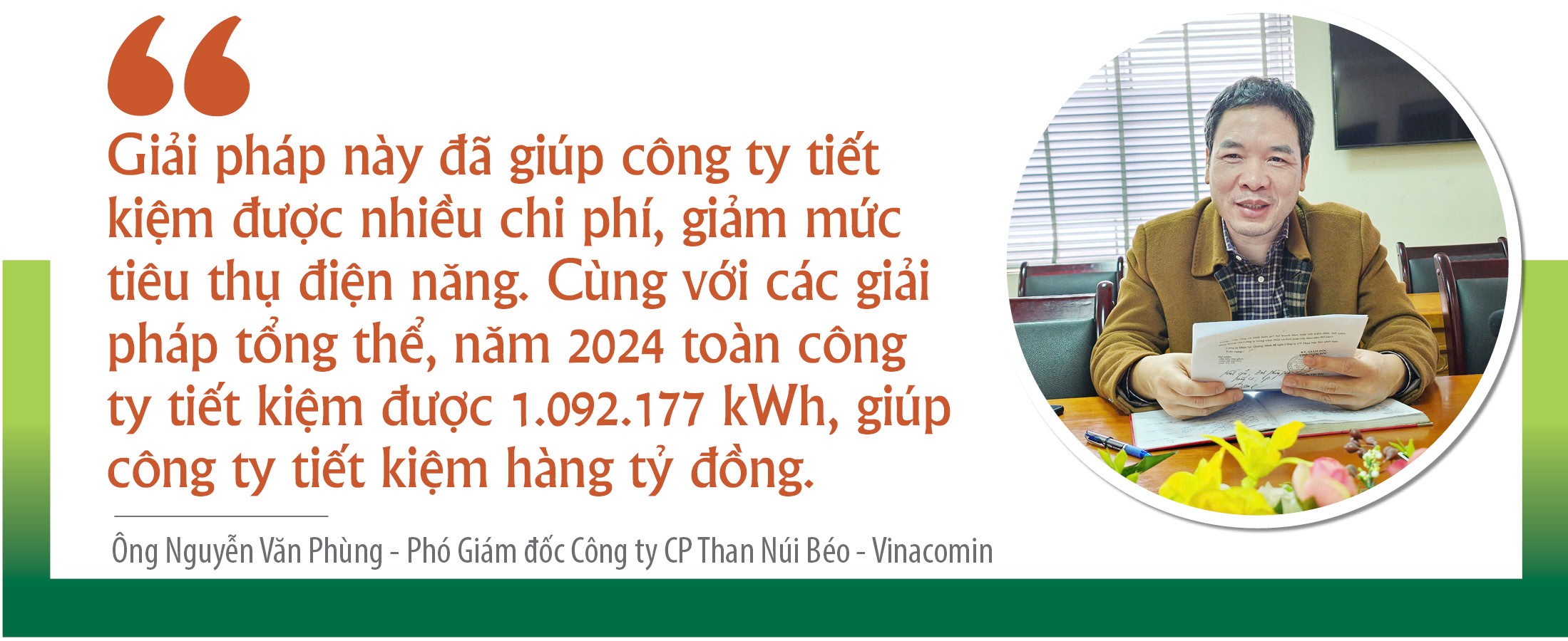 Chuyển dịch xanh cho tương lai xanh!