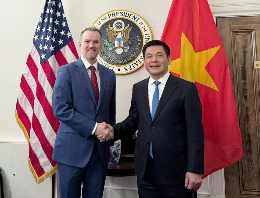 Bộ trưởng Nguyễn Hồng Diên làm việc với Hoa Kỳ