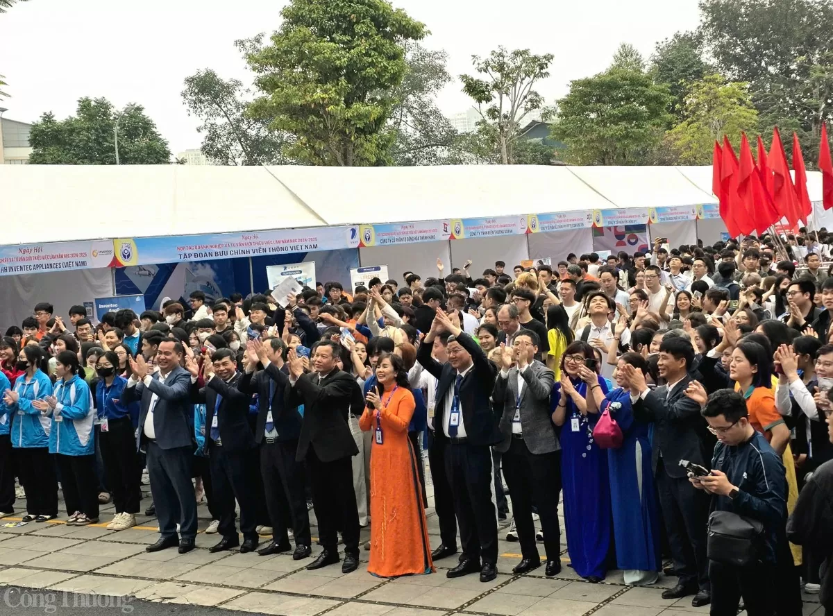 Ngày hội việc làm UNETI đón nhận hơn 7.000 vị trí công