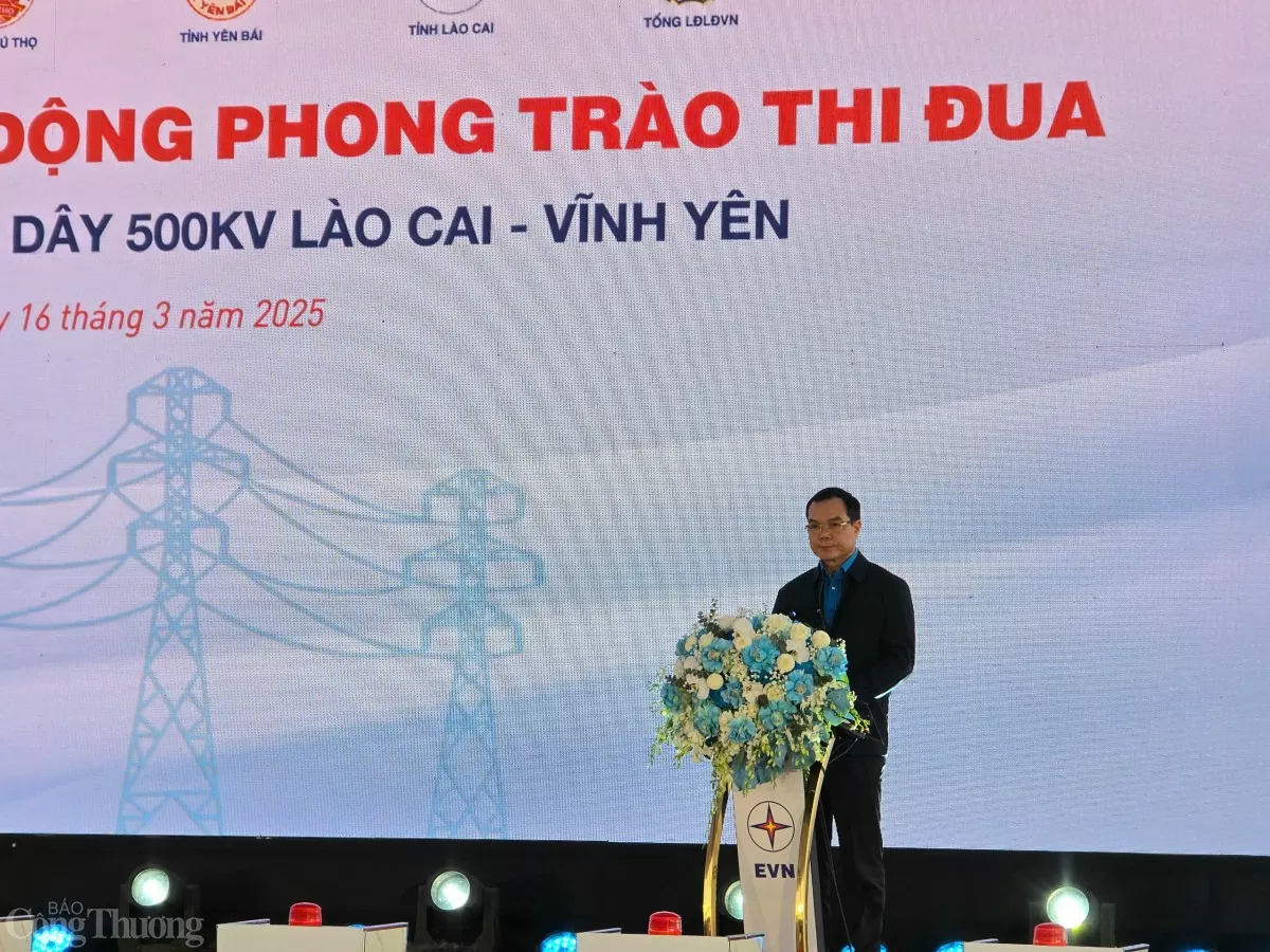 Thủ tướng dự khởi công thi công đường dây 500kV Lào Cai-