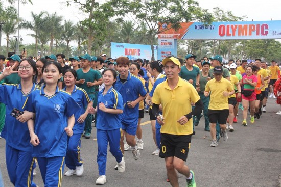 da nang soi noi ngay chay olympic vi suc khoe toan dan