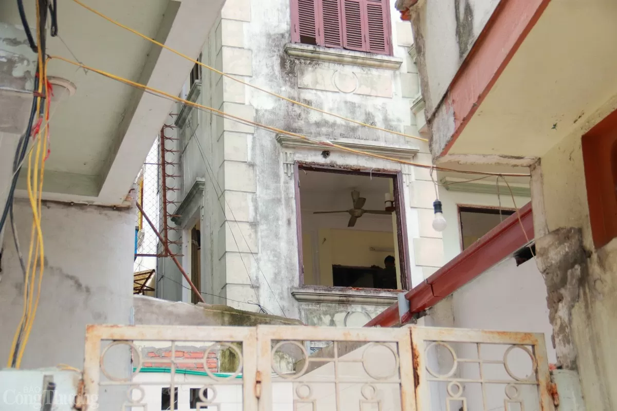 Mục sở thị dự án đường dài 325m giữa thủ đô vướng giải phóng mặt bằng