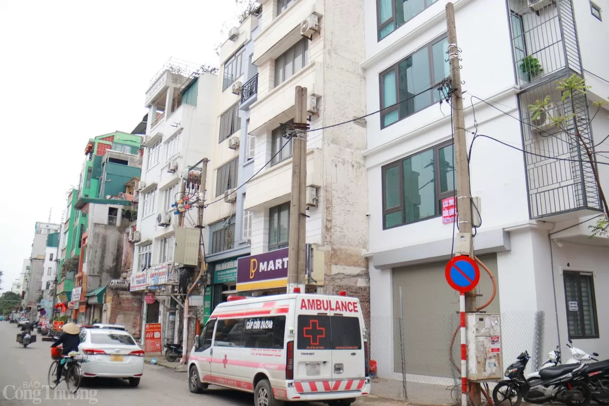 Mục sở thị dự án đường dài 325m giữa thủ đô vướng giải phóng mặt bằng