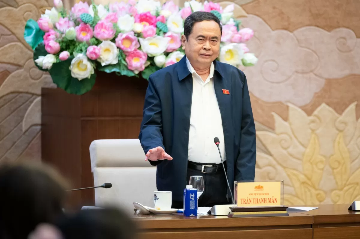 Chủ tịch Quốc hội Trần Thanh Mẫn 
