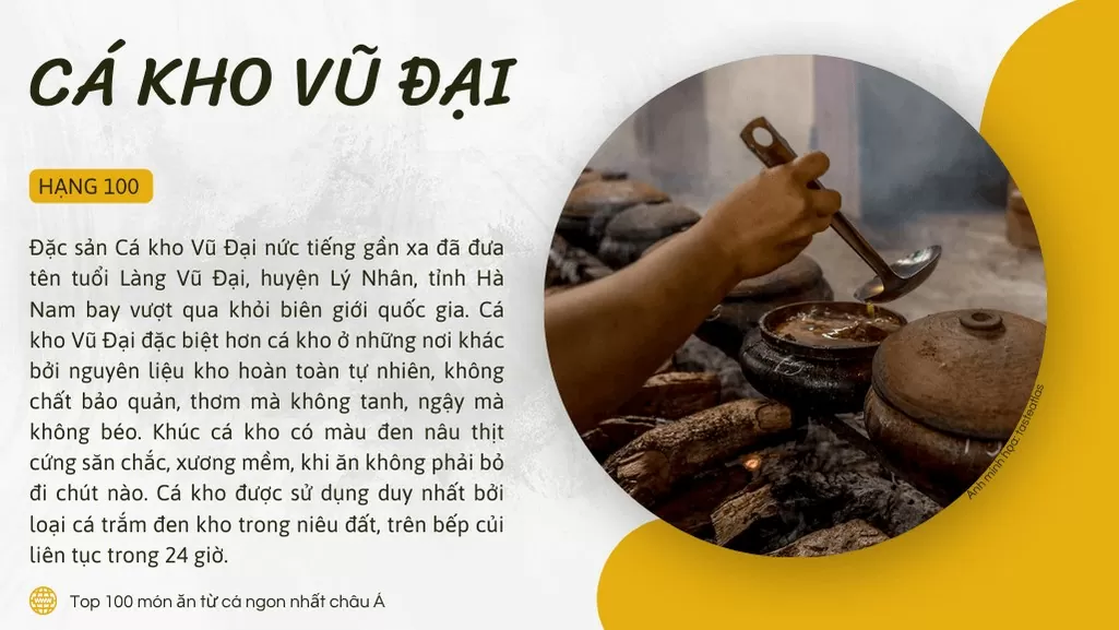 Top món ăn từ cá ngon nhất châu Á, Việt Nam đóng góp 4