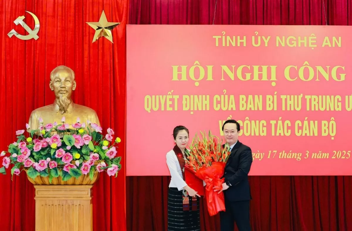 Võ Thị Minh Sinh phó bí thư tỉnh ủy nghệ an