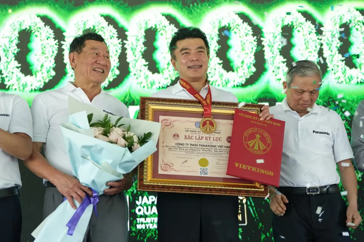 Kỷ lục 1 triệu cây xanh được trồng trong thời gian ngắn