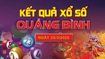XSQB 20/3, kết quả xổ số Quảng Bình hôm nay 20/3/2025, KQXSQB 20/3