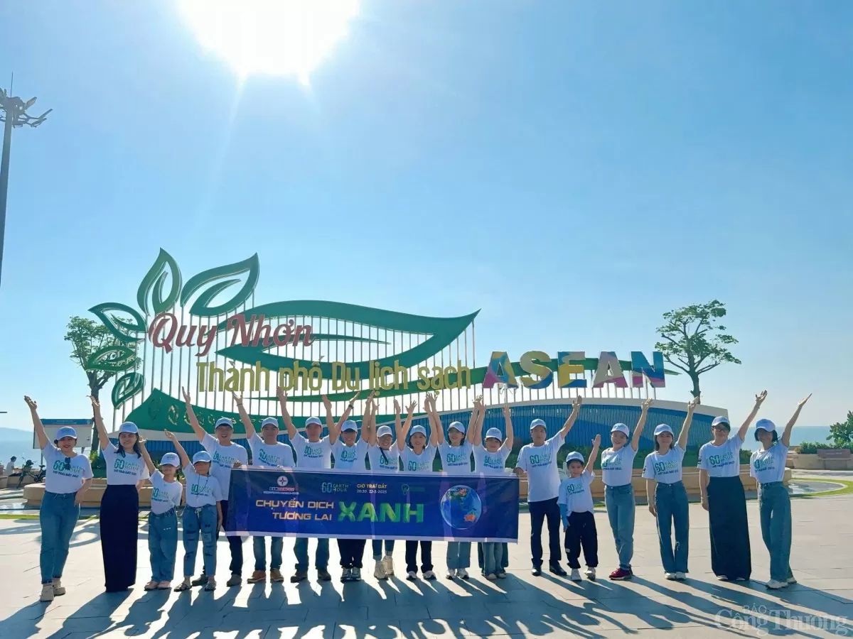 Công ty Thủy điện An Khê – Ka Nak tích cực lan tỏa mạnh mẽ thông điệp Chiến dịch Giờ Trái đất 2025  “Chuyển dịch xanh - Tương lai xanh” 