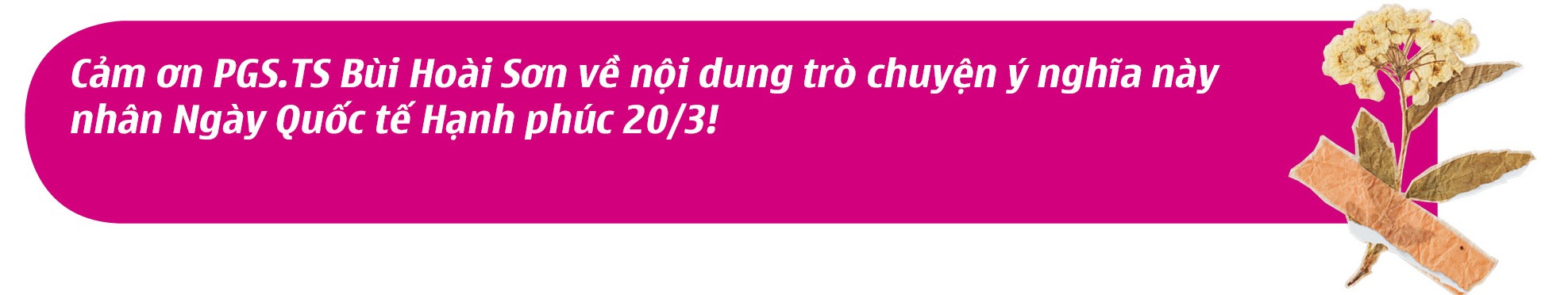 Hạnh phúc trong kỷ nguyên mới:Phát triển không chỉ là kinh tế