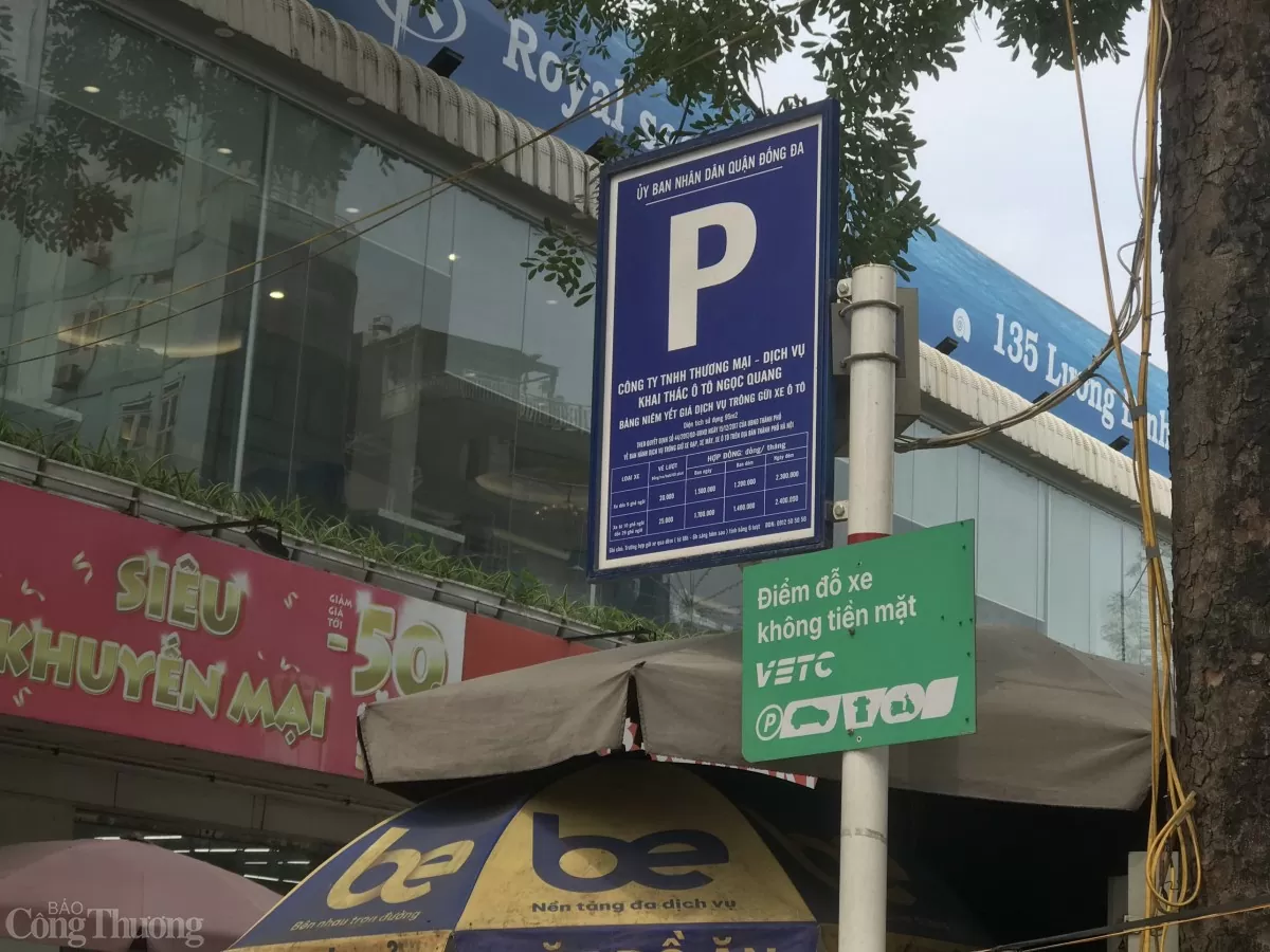 VETC đang triển khai dịch vụ tại khoảng 300 bãi đỗ xe được cấp phép trên địa bàn Hà Nội. Ảnh: Trần Đình