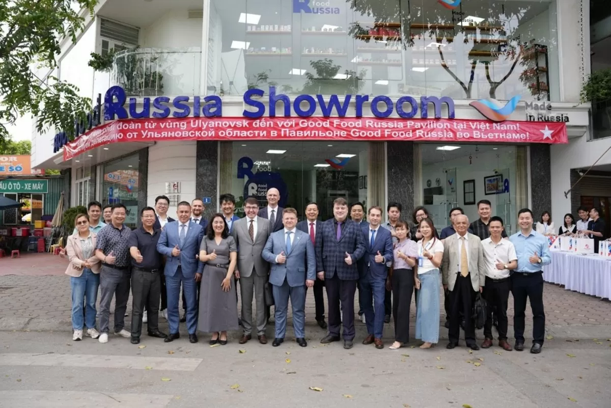 Cuộc gặp gỡ chiến lược giữa các nhà sản xuất Nga và nhà phân phối Việt Nam tại trung tậm Good Food Russia