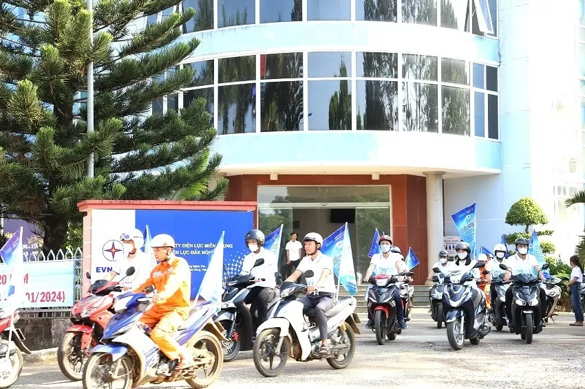 Hằng năm, PC Đắk Nông tích cực tuyên truyền hưởng ứng chiến dịch Giờ Trái đất