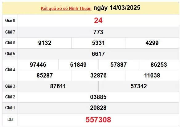 XSNT 21/3, kết quả xổ số Ninh Thuận hôm nay 21/3/2025, KQXSNT 21/3