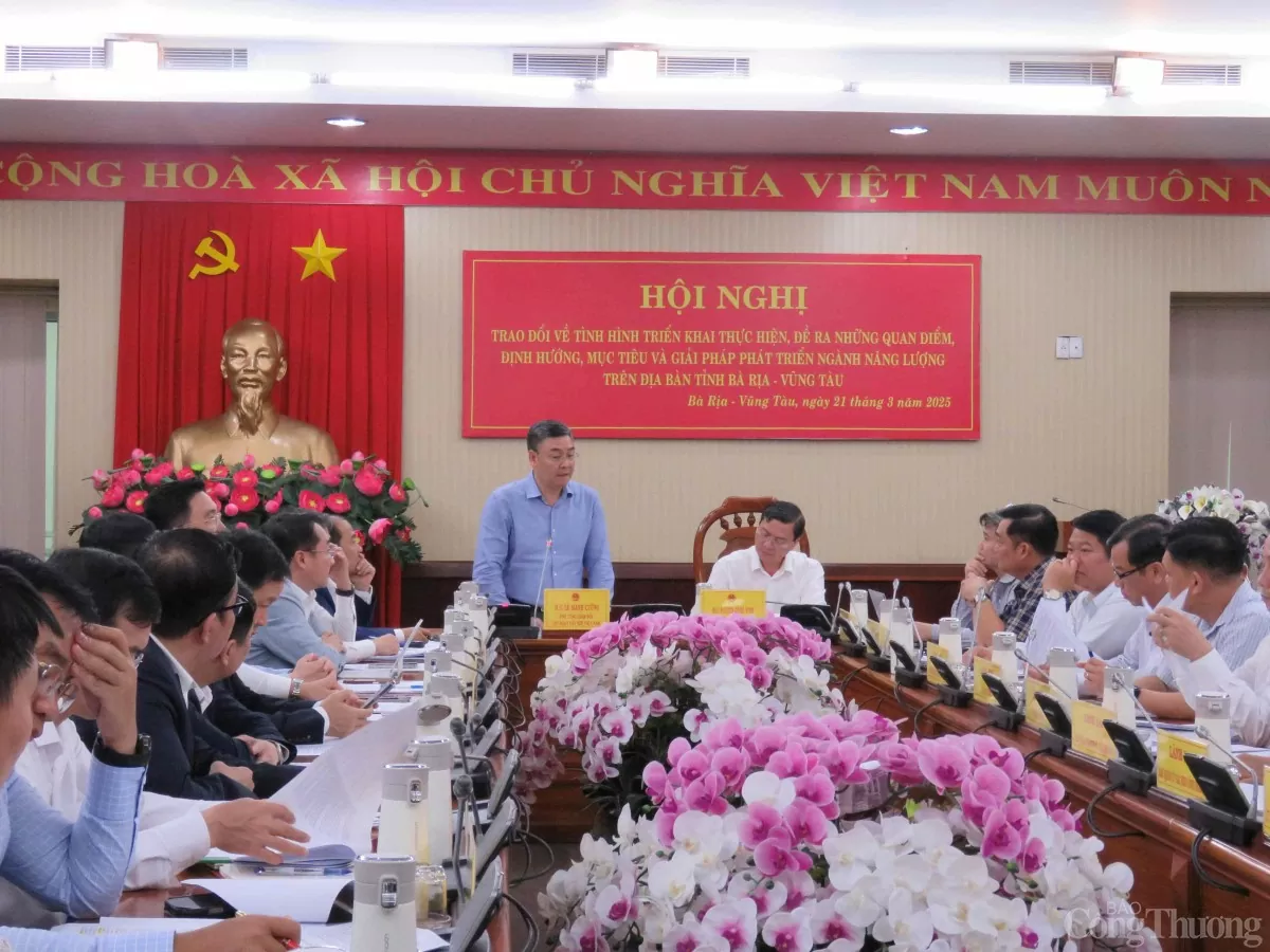 Phát triển Bà Rịa - Vũng Tàu trở thành trung tâm năng lượng quốc gia