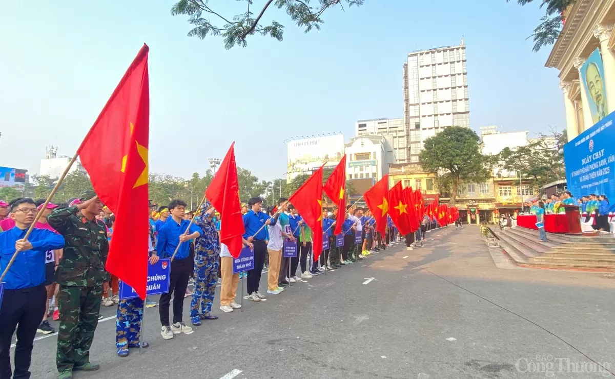 Hơn 10.000 người tham gia Ngày chạy vì Hải Phòng xanh, văn minh và thân thiện năm 2025