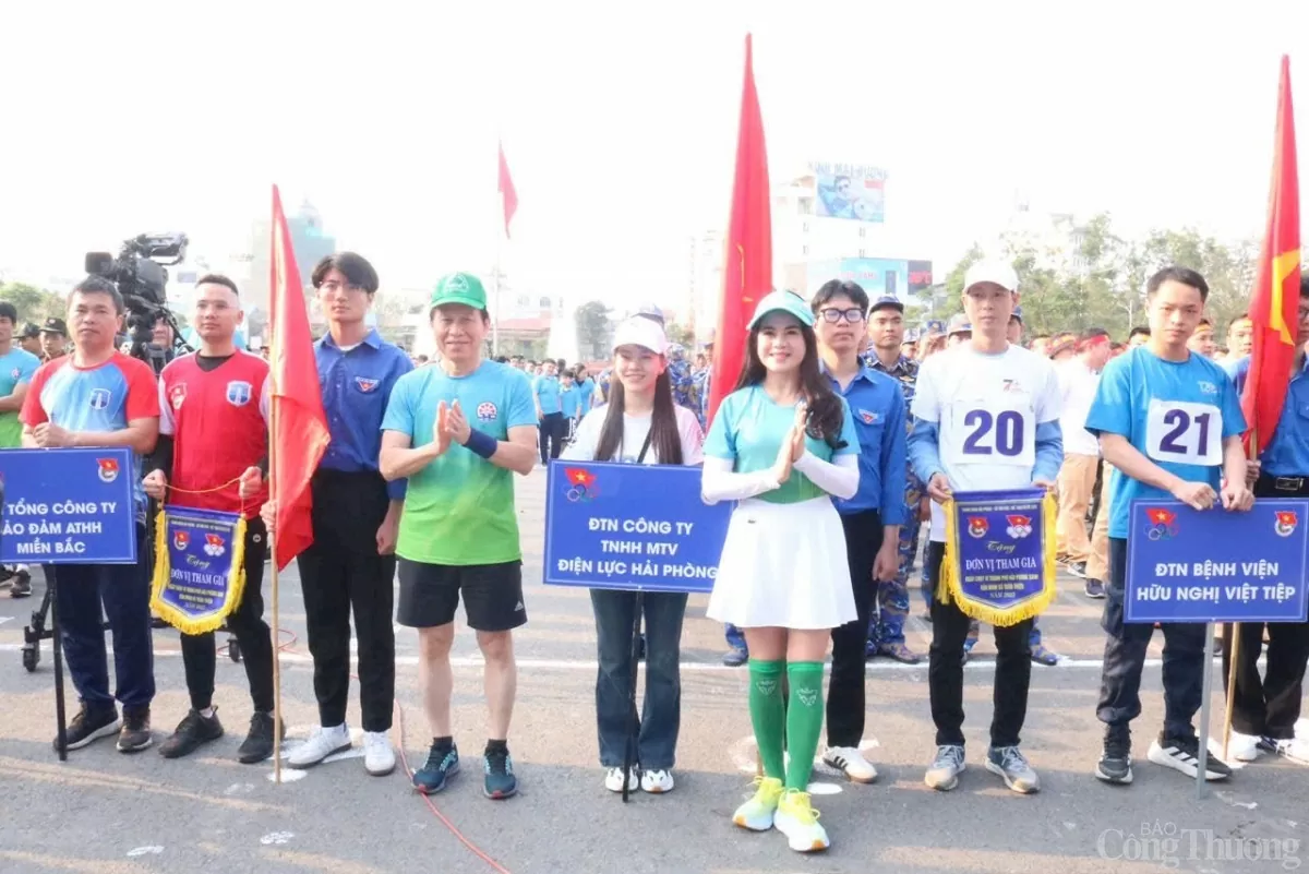 Hơn 10.000 người tham gia Ngày chạy vì Hải Phòng xanh, văn minh và thân thiện năm 2025