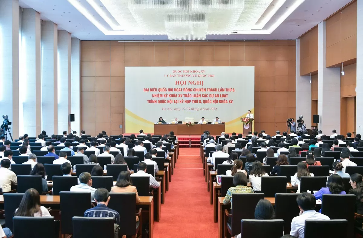 Khai mạc Hội nghị Đại biểu Quốc hội hoạt động chuyên trách lần thứ 6