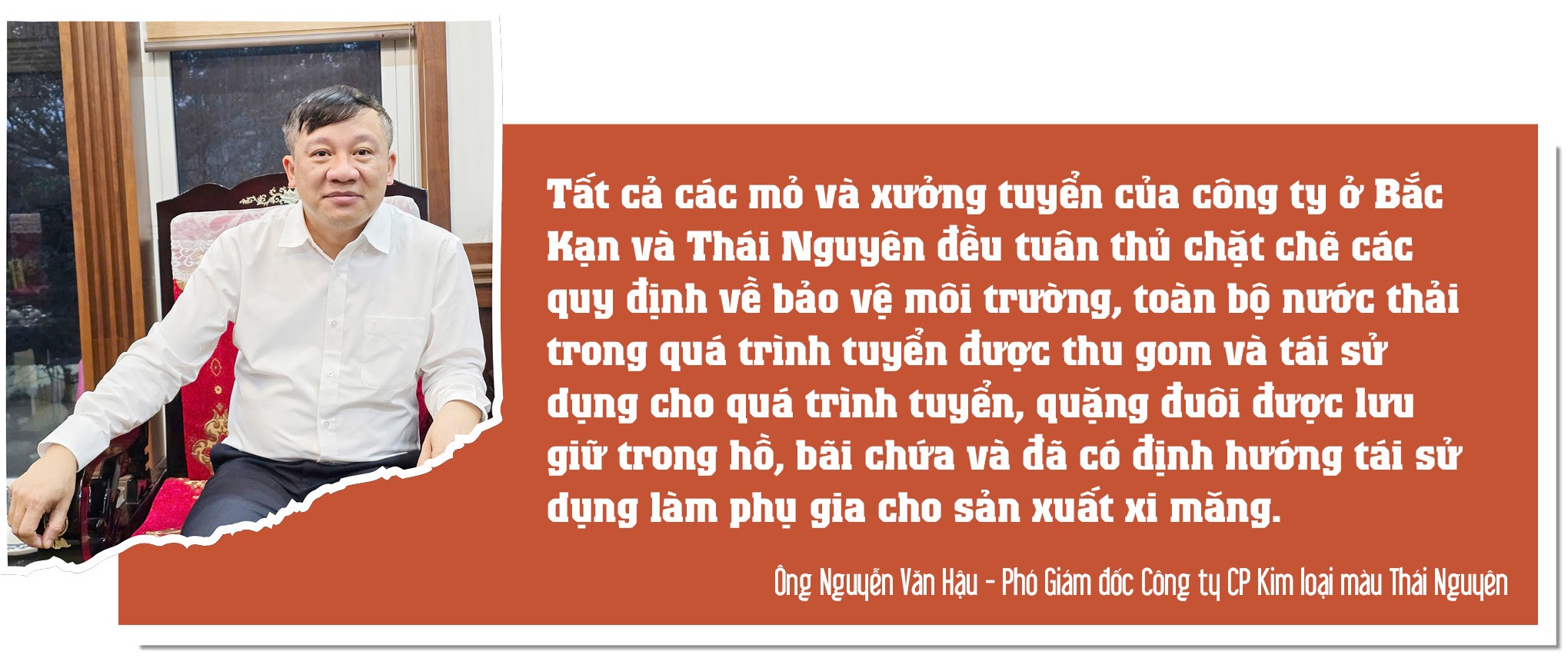 Kim loại màu Thái Nguyên hướng đến tuần hoàn chất thải